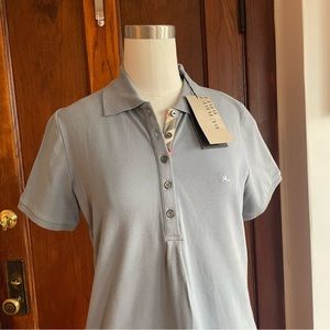 Burberry Brit Grayish Blue Womens Polo